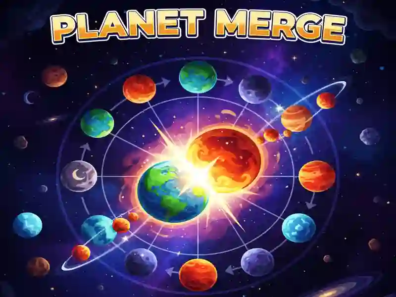 Гульня Planet Merge онлайн