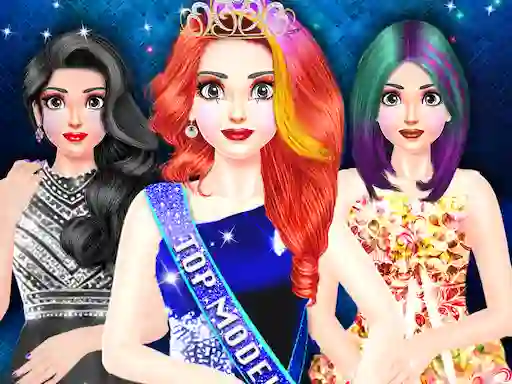 Гульня Top Model Fashion Dress Up онлайн