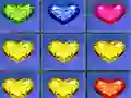 Гульня Heart Gems Connect онлайн