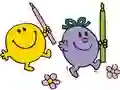 Гульня Mr.Men Colouring Book онлайн