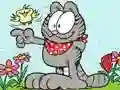 Гульня Garfield Jigsaw Puzzle онлайн