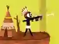 Гульня Stickman Destruction Warrior онлайн
