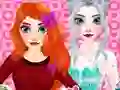 Гульня Puzzles So Different Princess онлайн