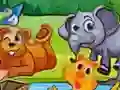 Гульня Animal Puzzle Kids Games онлайн