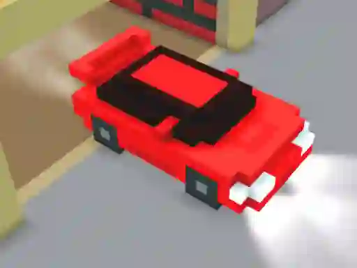 Гульня Cube City Racing онлайн