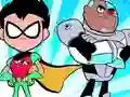 Гульня Teen Titans Jigsaw онлайн