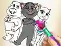 Гульня Kitty Coloring Book онлайн