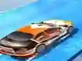 Гульня Water Slide Car Race онлайн