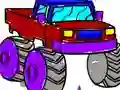 Гульня Back To School: Monster Truck Coloring онлайн