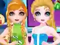 Гульня Princesses Trendy Social Networks онлайн