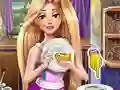 Гульня Goldie Dish Washing онлайн