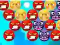 Гульня Angry Face Bubble Shooter онлайн