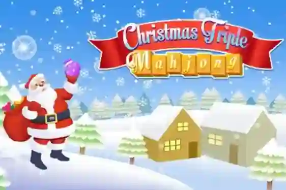 Гульня Christmas Triple Mahjong онлайн