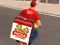 Гульня Fast Pizza Felivery Boy онлайн