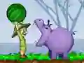 Гульня Hippo's Feeder онлайн