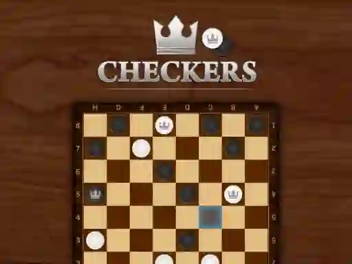 Гульня Checkers онлайн