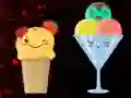 Гульня Ice cream PUZZLES онлайн