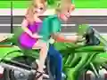 Гульня Anna Bike Accident Love онлайн
