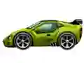 Гульня Cute Cars Puzzle онлайн