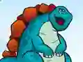 Гульня Dino Coloring Deluxe онлайн