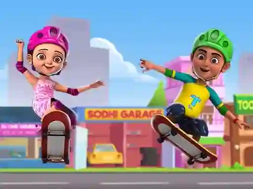 Гульня Tapu Skating Adventure онлайн