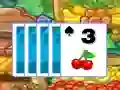 Гульня Tri-Fruit Solitaire! онлайн
