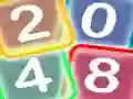 Гульня Neon 2048 онлайн