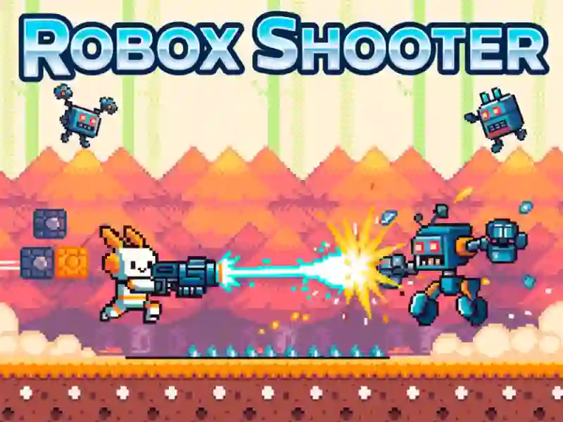 Гульня Robox Shooter онлайн