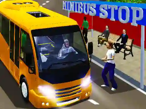 Гульня City Minibus Driver онлайн