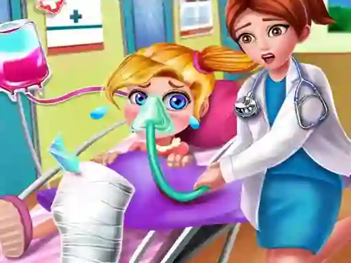Гульня 911 Ambulance Doctor онлайн