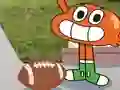 Гульня The Amazing World of Gumball Go Long онлайн