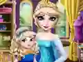 Гульня Ice Queen Mommy Real Makeover онлайн
