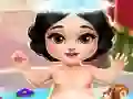 Гульня Snow White Baby Bath онлайн