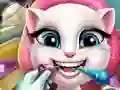 Гульня Kitty Real Dentist онлайн