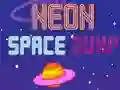 Гульня Neon Space Jump онлайн