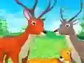 Гульня Deer Simulator: Animal Family 3D онлайн