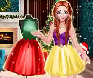 Гульня Annie Winter Dress онлайн
