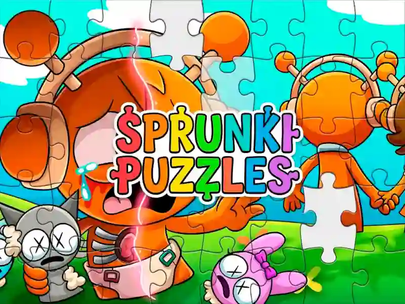 Гульня Sprunki Puzzles онлайн