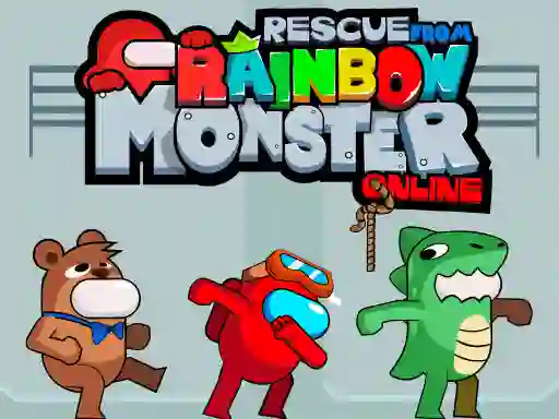 Гульня Rescue From Rainbow Monster Online онлайн