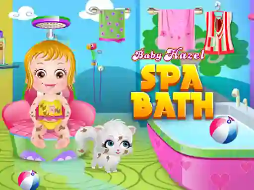Гульня Baby Hazel Spa Bath онлайн