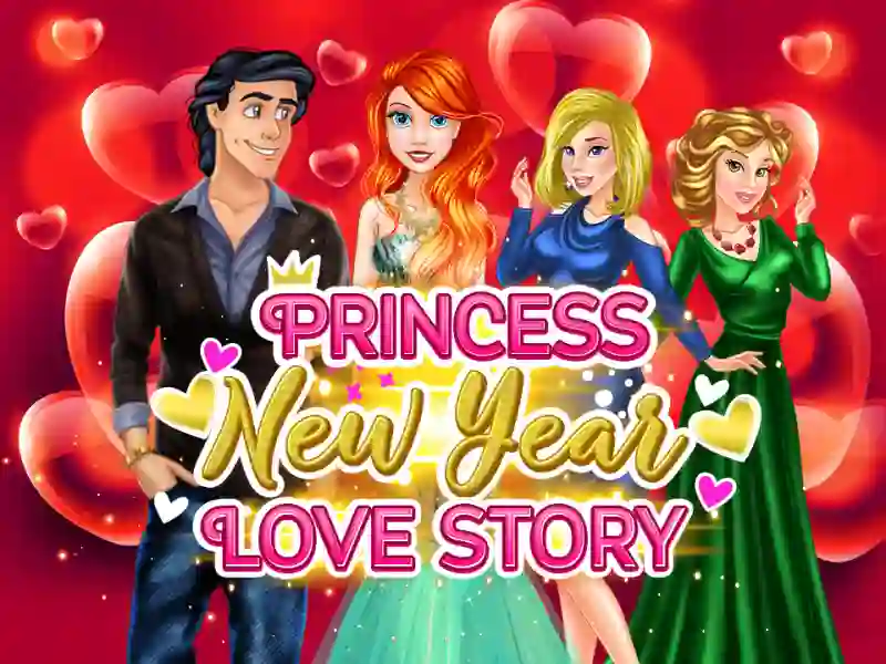 Гульня Princess New Year Love Story онлайн
