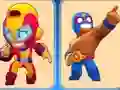 Гульня Stars Brawl Memory онлайн