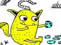 Гульня Funny Monsters Puzzle онлайн
