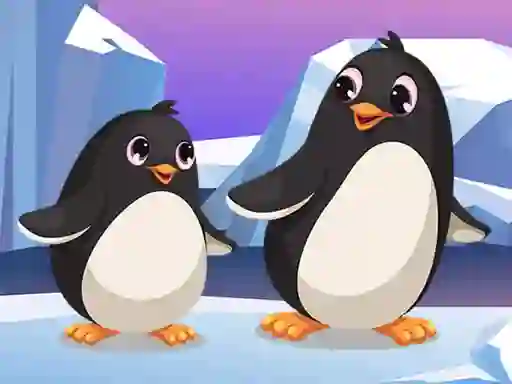 Гульня Penguin Jigsaw онлайн