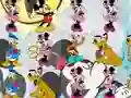 Гульня Mickey Mouse Match 3 онлайн