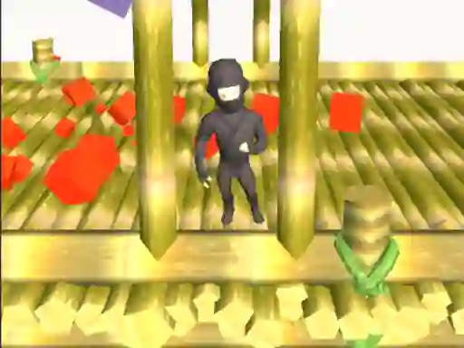 Гульня Ninja Runs 3d онлайн