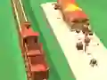 Гульня Off The Rails 3D онлайн