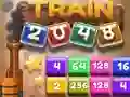 Гульня Train 2048 онлайн