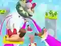 Гульня Slippery Water Slides Aquapark.io онлайн