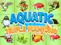 Гульня Aquatic triple mahjong онлайн
